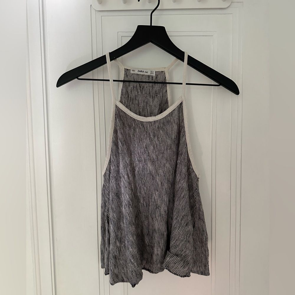 Zara Knit Tank Top Sz Medium
